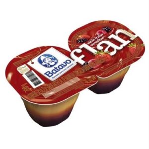 FLAN BATAVO FRUTAS VERMELHAS 200GR