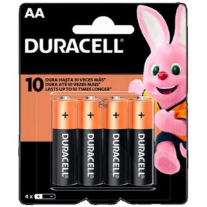 PILHA DURACELL AA ALCALINA 4UN