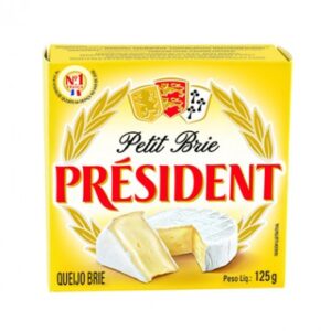 QUEIJO PRESIDENT PETIT BRIE 125GR