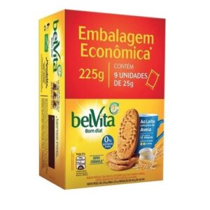BISCOITO BELVITA LEITE AVEIA ECON 225GR