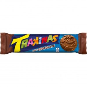 BISCOITO TRAKINAS CHOCOLATE 126GR