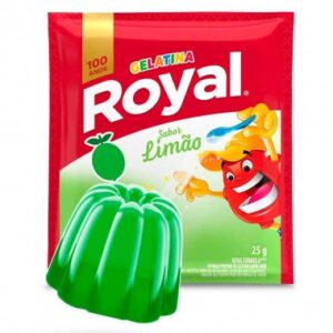 GELATINA ROYAL LIMAO 25GR
