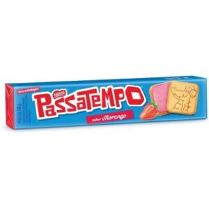 BISCOITO PASSATEMPO MORANGO 130GR