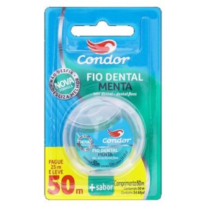FIO DENTAL CONDOR MENTA L50P25 UN