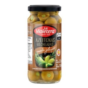 AZEITONA LA VIOLETERA RECH JALAPENO 130G
