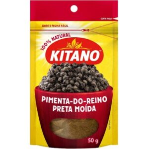 TEMPERO KITANO PIMENTA REINO PRETA 50GR