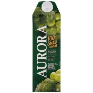SUCO INTEGRAL AURORA UVA BRANCO 1,5L