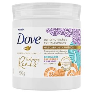 MASCARA DOVE 2 EM 1 CACHOS BIOTINA 500GR
