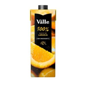 SUCO DELVALLE 100PC LARANJA 1L