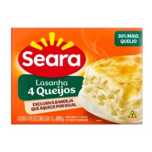 LASANHA SEARA 4 QUEIJOS 600GR