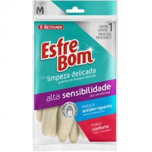 LUVA MULTIUSO ESFREBOM DELICADA M UN