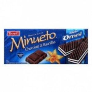 BISCOITO WAF MINUETO CHOC BAUNILHA 81GR