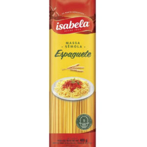 MASSA ISABELA SEMOLA ESPAGUETE 400GR