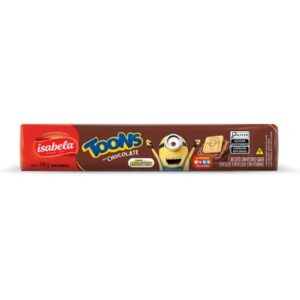 BISCOITO ISABELA TOONS CHOCOLATE 130GR