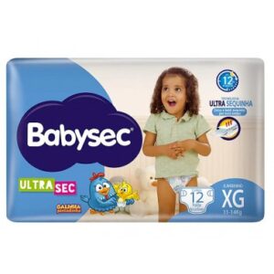 FRALDA BABYSEC ULTRA JUMBINHO XG 12un