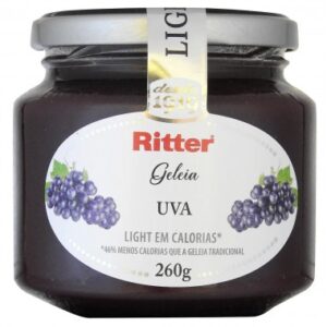 GELEIA RITTER UVA LIGHT SG SL 260GR