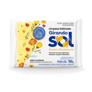 SABAO BARRA GIRANDO SOL GLIC NEUTRO 180G