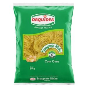 MASSA ORQUIDEA C OVOS ESPAG NINHO 500GR