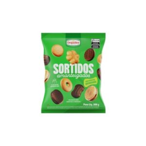BISCOITO ORQUIDEA SORTIDOS AMANTEIG 300G