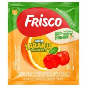 REFRESCO FRISCO LARANJA ACEROLA 18GR