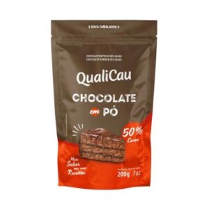CHOCOLATE PO QUALICAU 50PC CACAU 200GR