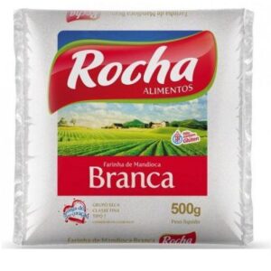 FARINHA MANDIOCA ROCHA BRANCA 500GR