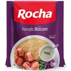 FAROFA PRONTA ROCHA BACON 250GR