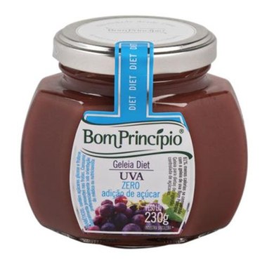 GELEIA BOM PRINCIPIO DIET UVA SG 230GR