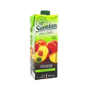 SUCO SUVALAN NECTAR PESSEGO 1L