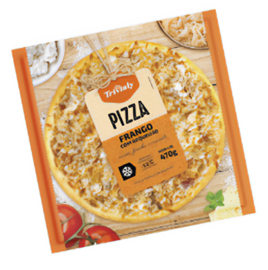 PIZZA TRIVIALY FRANGO C REQUEIJAO 470GR
