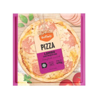 PIZZA TRIVIALY LOMBO 470GR