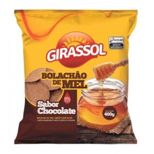 BISCOITO GIRASSOL BOLACHAO MEL CHOC 400G