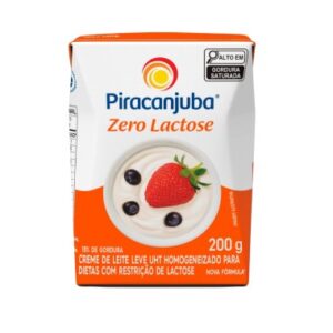 CREME DE LEITE PIRACANJUBA ZLACTOSE 200G