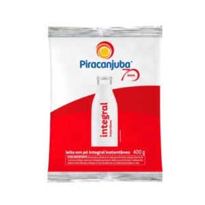 LEITE PO PIRACANJUBA INTEGRAL INST 400GR
