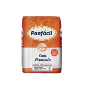 FARINHA TRIGO PANFACIL C/FERMENTO 1KG