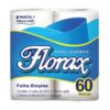 PAPEL HIG FLORAX NEUTRO 60M 4UN