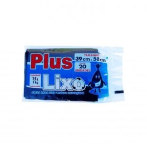 SACO LIXO PLUS 15L C20UN